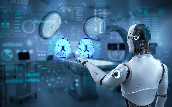 医疗技术概念与机器人分析x射线脑断层扫描